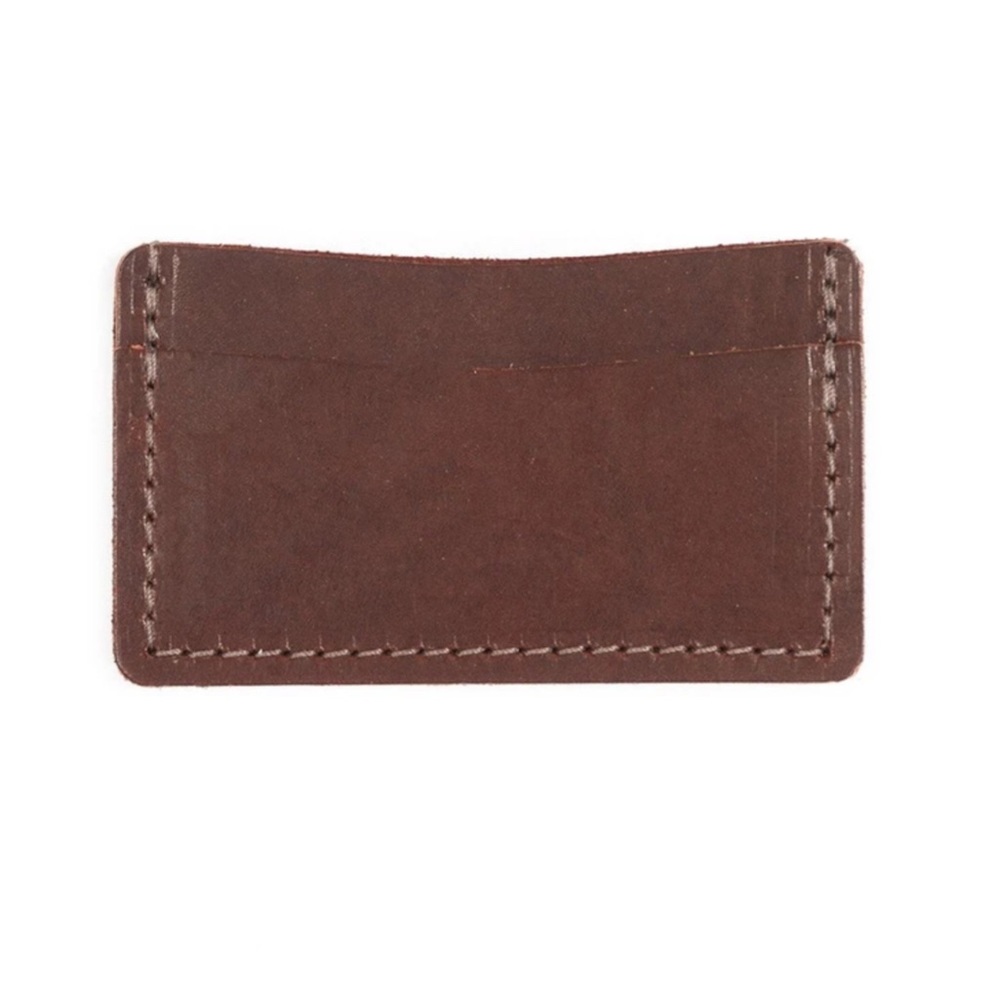 Rustico Single Track Brown Leather Wallet